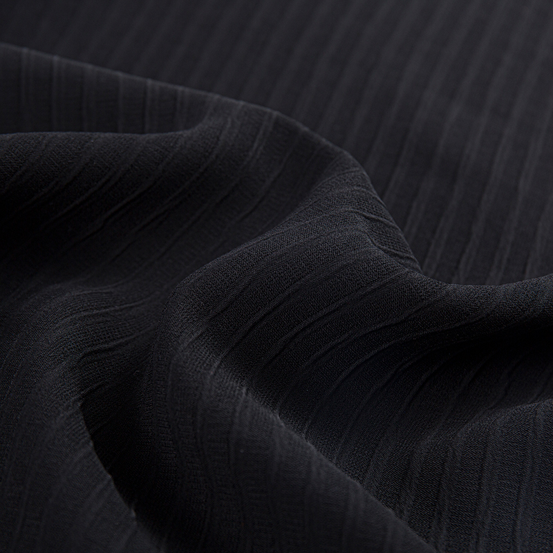 Boble stripe stoff