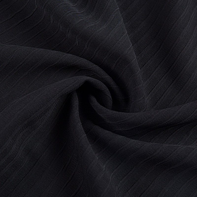 Boble stripe stoff