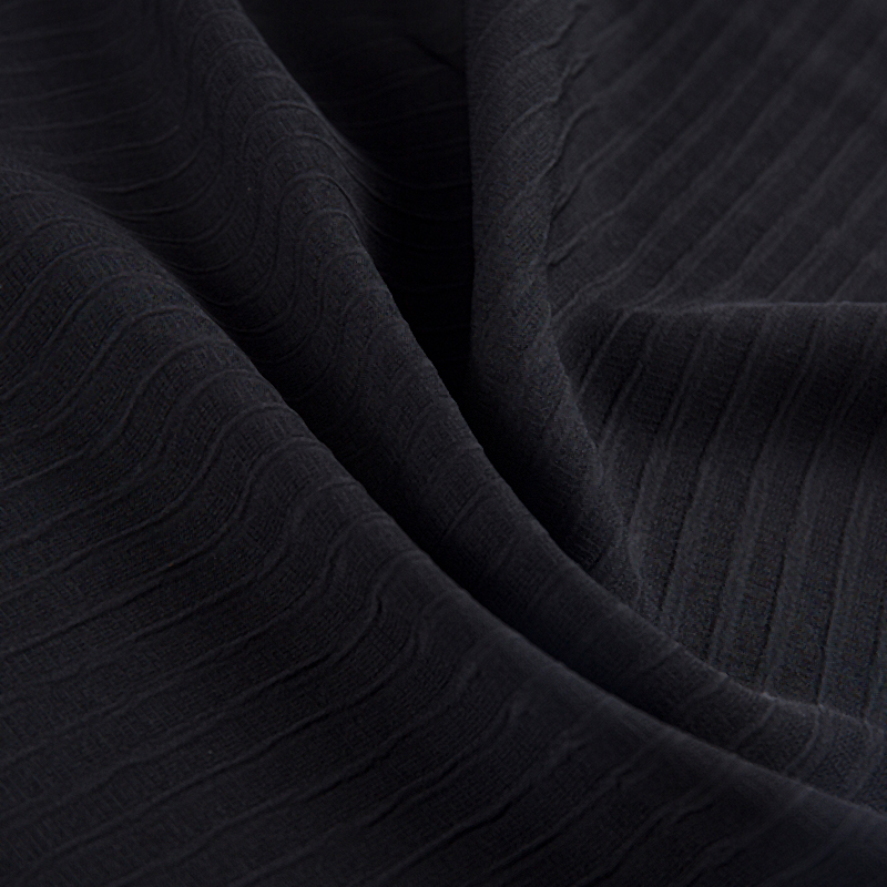 Boble stripe stoff