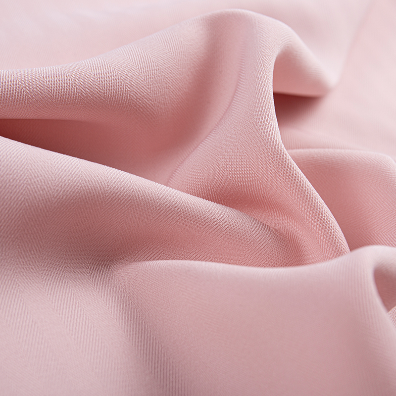 Weft Stretch Sildebein Twill Stoff