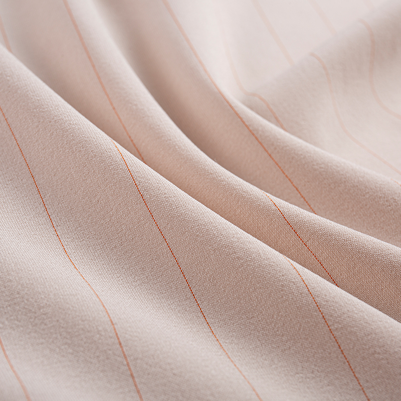 Lurex Rayon Vertical Stripe Stoff