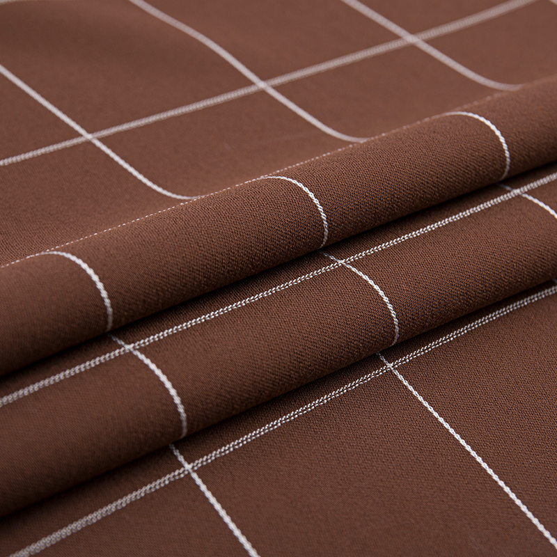 CEY Rayon Grid Stoff